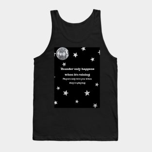 Dreams Lyrics Tank Top